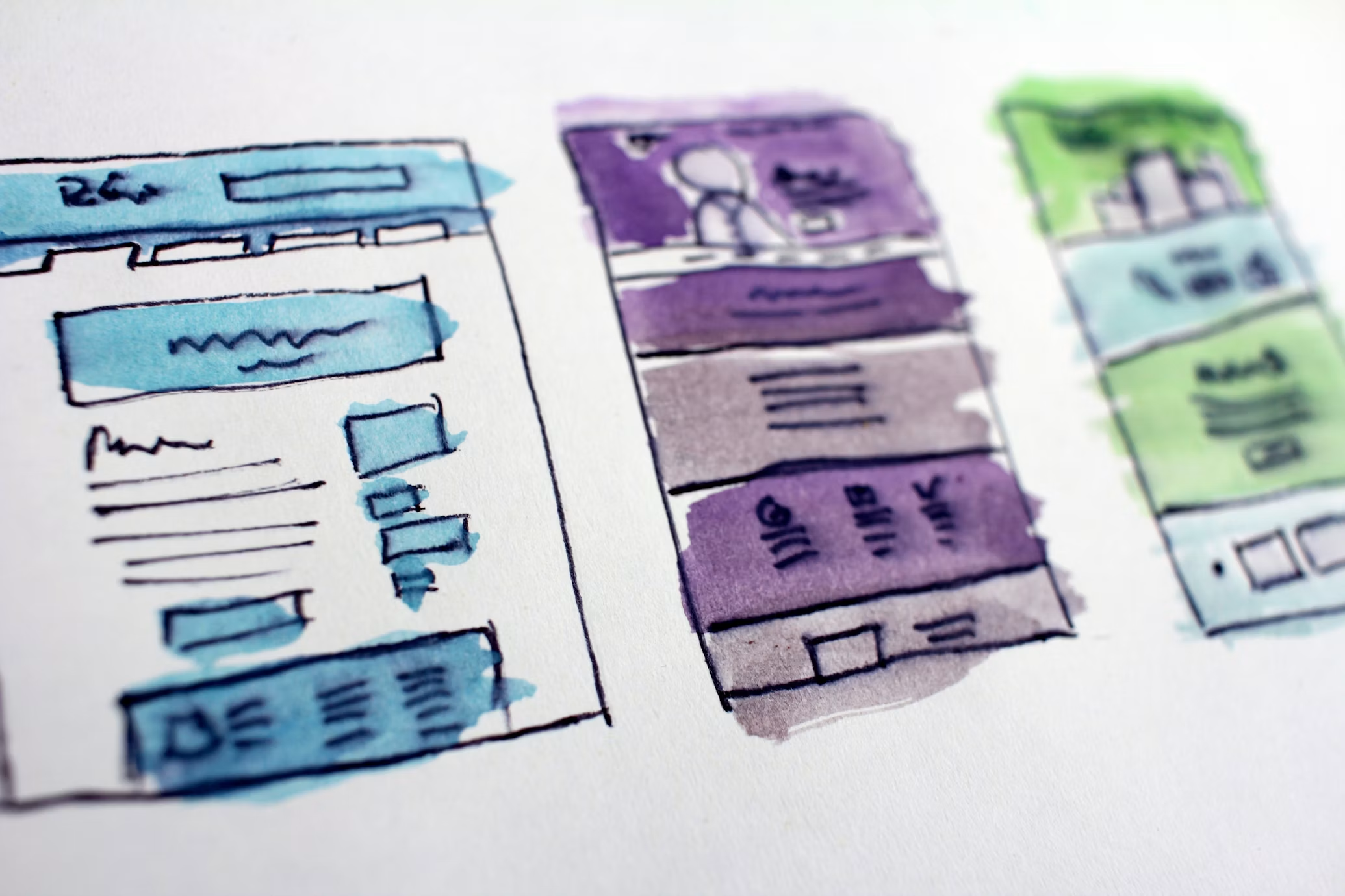 Bocetos de interfaces web